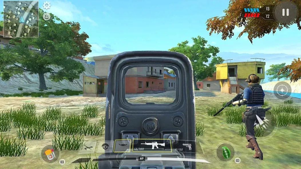 Commando War Army Game Offline  [МОД Unlimited Money] Screenshot 5