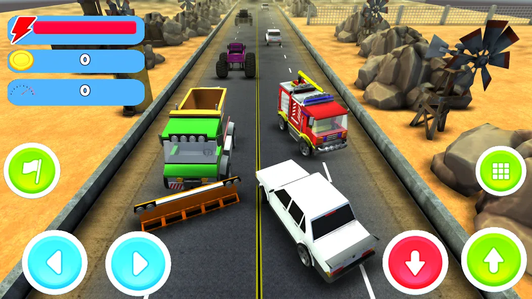 Toy Truck Drive  [МОД Много денег] Screenshot 2