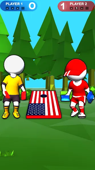 Cornhole League - Board Games (Корнхол Лига)  [МОД Unlimited Money] Screenshot 1