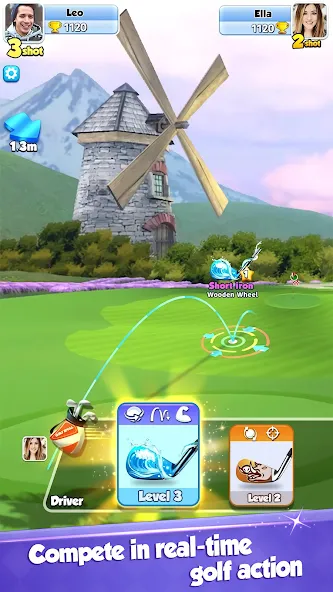 Golf Rival - Multiplayer Game (Гольф Ривал)  [МОД Бесконечные монеты] Screenshot 2