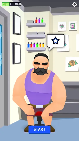 Ink Inc. - Tattoo Drawing  [МОД Меню] Screenshot 1