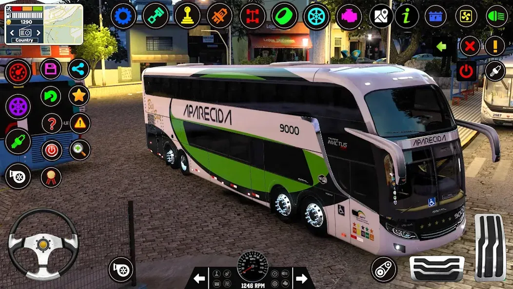 Bus Driving Games 3D: Bus Game  [МОД Много монет] Screenshot 2