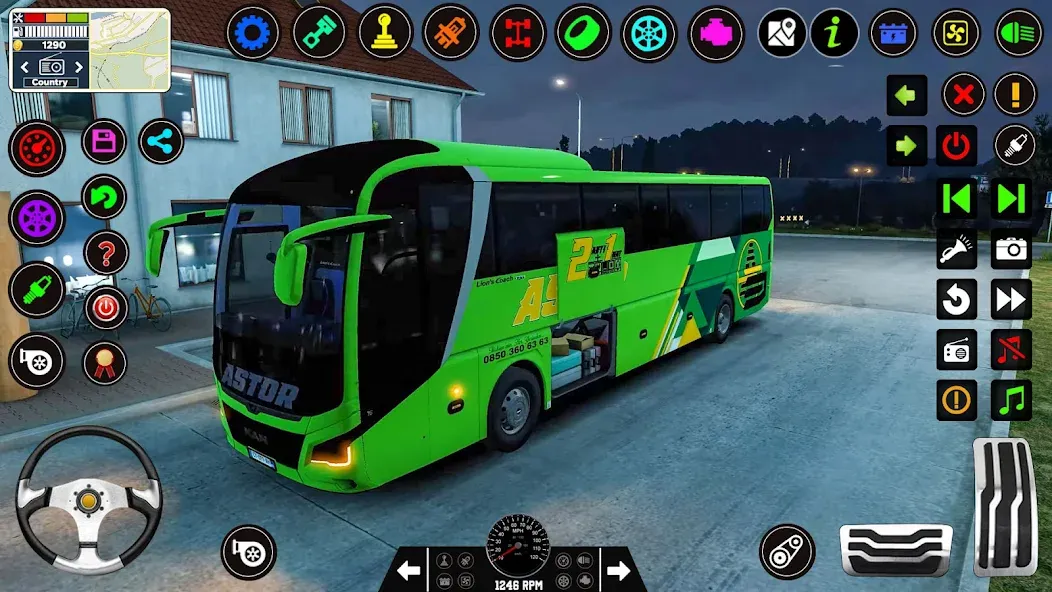 Bus Driving Games 3D: Bus Game  [МОД Много монет] Screenshot 4