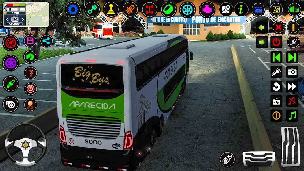 Bus Driving Games 3D: Bus Game  [МОД Много монет] Screenshot 5