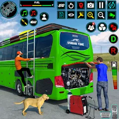 Взлом Bus Driving Games 3D: Bus Game  [МОД Много монет] - последняя версия apk на Андроид