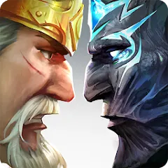 Взлом Age of Kings: Skyward Battle (Эйдж оф Кингс)  [МОД Menu] - полная версия apk на Андроид