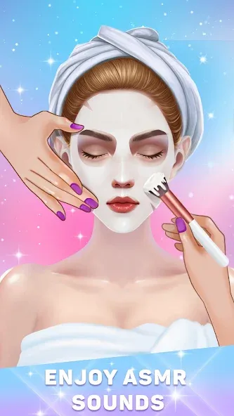 Makeover salon: Makeup ASMR (Мейковер салон)  [МОД Все открыто] Screenshot 1