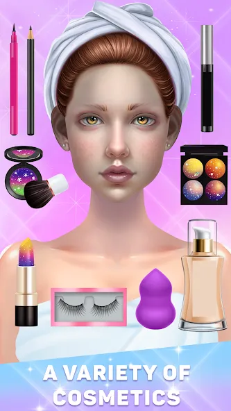 Makeover salon: Makeup ASMR (Мейковер салон)  [МОД Все открыто] Screenshot 3