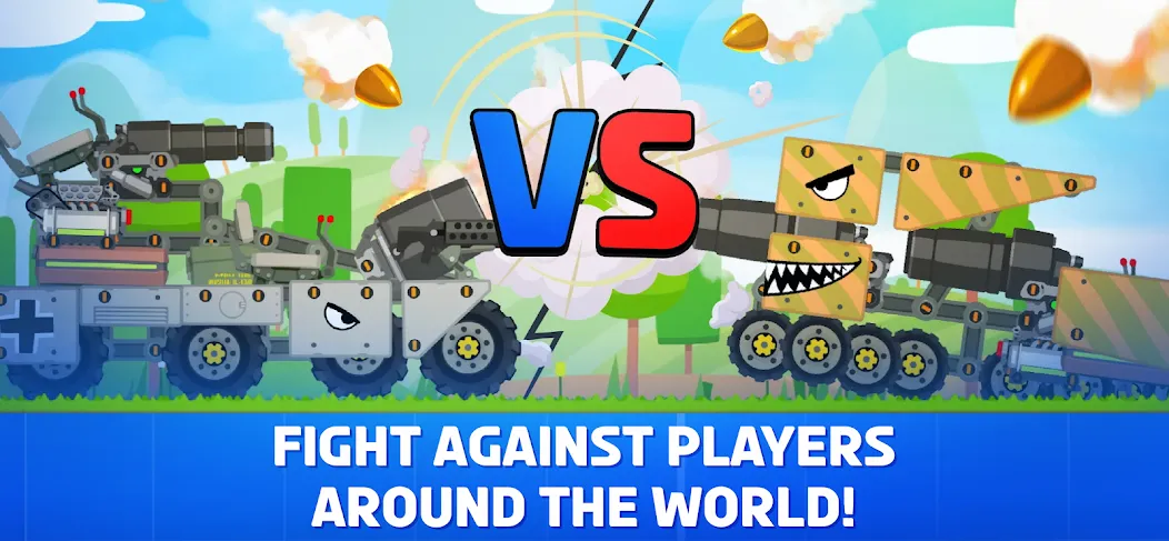 Super Tank Rumble  [МОД Все открыто] Screenshot 2