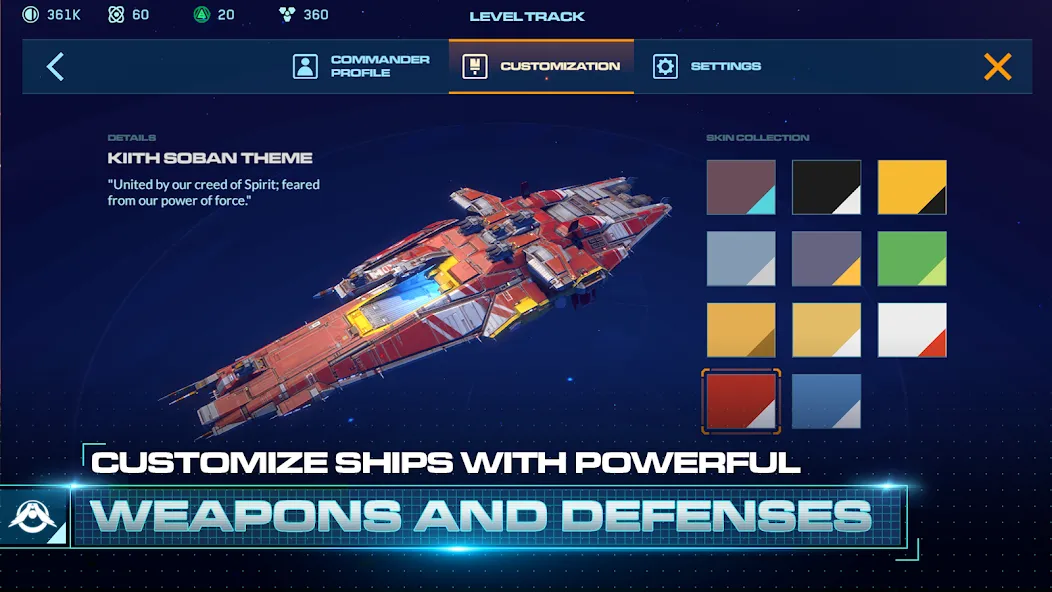 Homeworld Mobile: Sci-Fi MMO (Хоумворлд Мобаил)  [МОД Unlimited Money] Screenshot 3