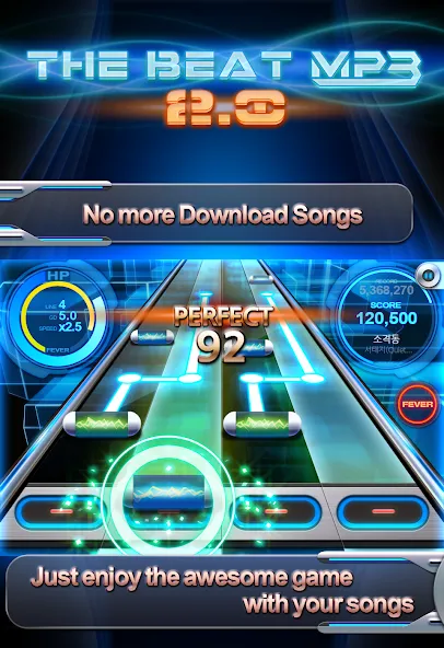 BEAT MP3 2.0 - Rhythm Game  [МОД Меню] Screenshot 1