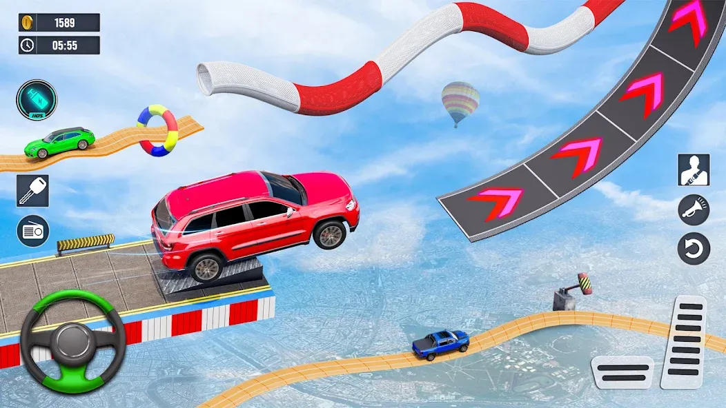 Car Stunt Games : Car Games 3D (Кар Стант Геймс)  [МОД Menu] Screenshot 4