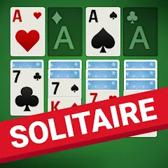 Взломанная Solitaire: Classic Card Game  [МОД Menu] - стабильная версия apk на Андроид