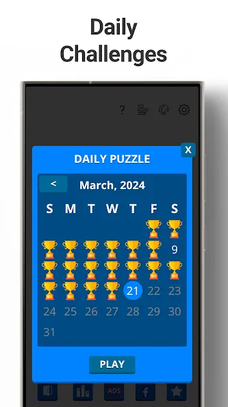 Sudoku Levels: Daily Puzzles  [МОД Много денег] Screenshot 2