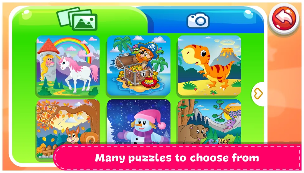 Kids Games - Puzzle World  [МОД Все открыто] Screenshot 3