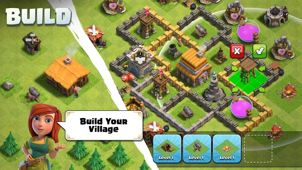 Clash of Clans (Клэш оф Клэнс)  [МОД Mega Pack] Screenshot 4