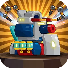 Скачать взлом Mini Robot Tank : idle (Мини Робот Танк)  [МОД Меню] - полная версия apk на Андроид