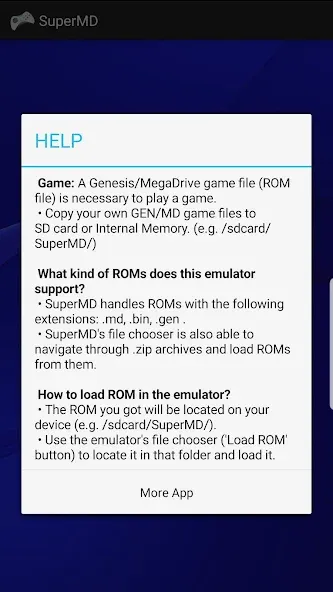 SuperMD (All in One Emulator) (уперМД)  [МОД Много денег] Screenshot 2