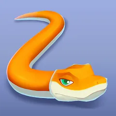 Взломанная Snake Rivals - Fun Snake Game (Снейк Ривалс)  [МОД Бесконечные монеты] - стабильная версия apk на Андроид