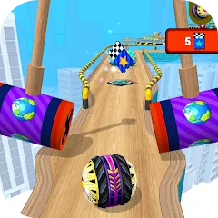 Скачать взломанную Rolling Balls 3D (Гоинг Боллс 3Д)  [МОД Unlimited Money] - стабильная версия apk на Андроид