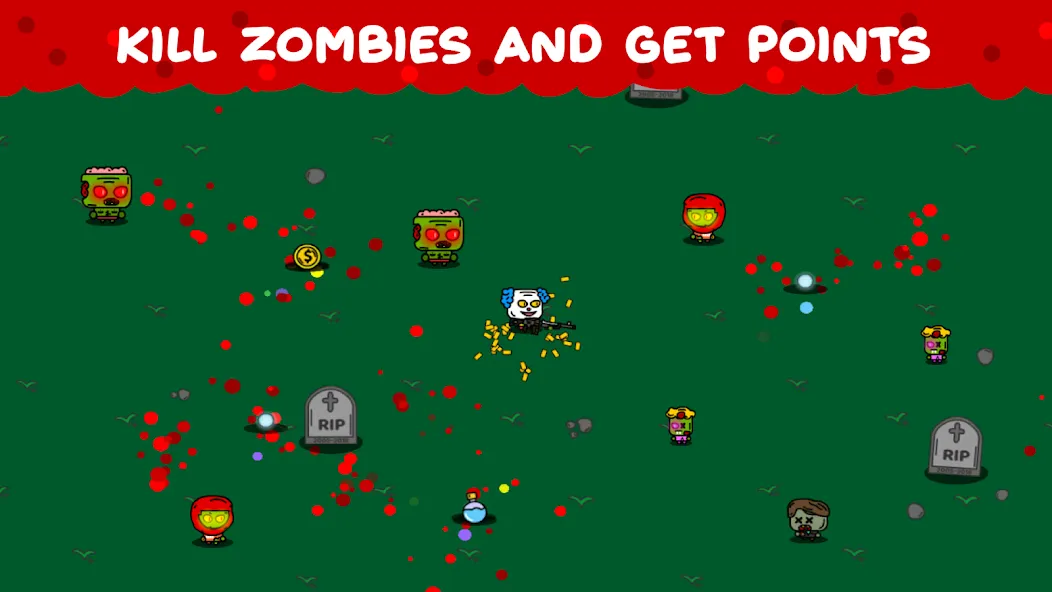 Zombie Loop - Shooter survival (Зомби Луп)  [МОД Mega Pack] Screenshot 1