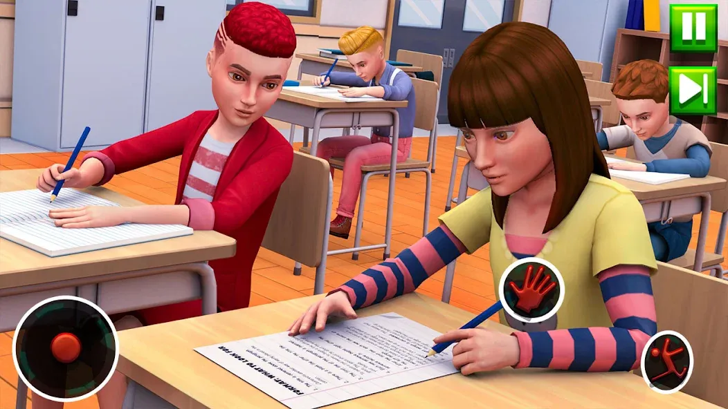 High School Teacher Sim Games  [МОД Unlocked] Screenshot 2