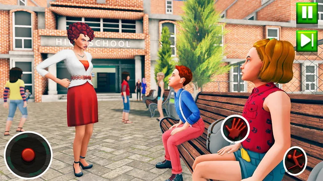 High School Teacher Sim Games  [МОД Unlocked] Screenshot 4