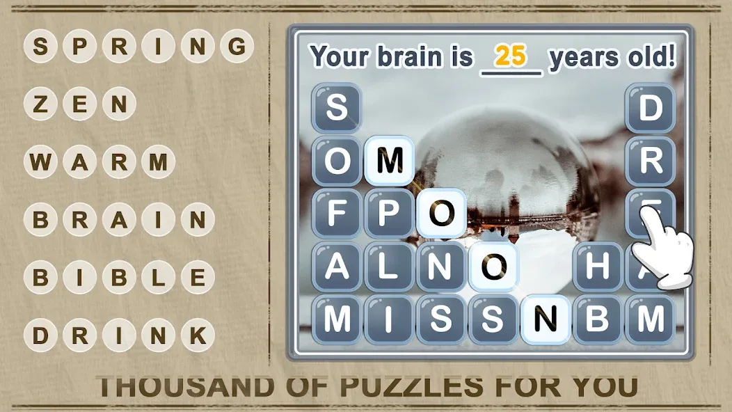 Word Crush - Fun Puzzle Game (Уорд Краш)  [МОД Много монет] Screenshot 3