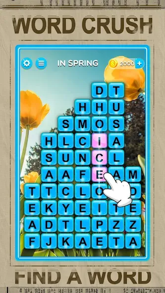 Word Crush - Fun Puzzle Game (Уорд Краш)  [МОД Много монет] Screenshot 4