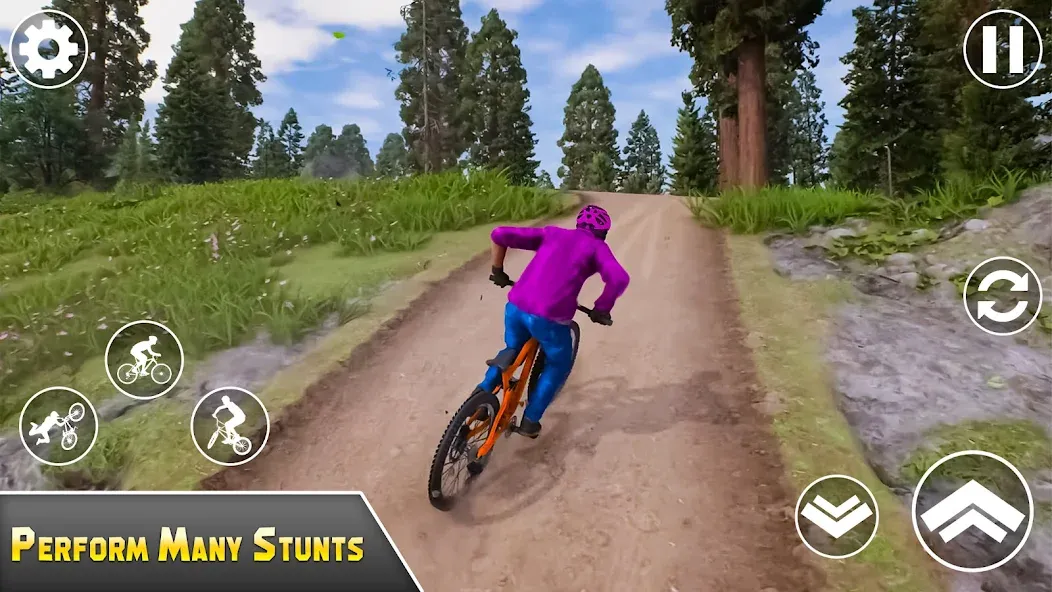 BMX Bicycle Games Offroad Bike  [МОД Меню] Screenshot 4