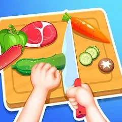 Взломанная Happy Kitchen World  [МОД Все открыто] - стабильная версия apk на Андроид