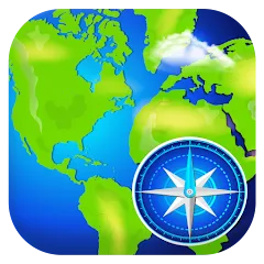 Взломанная Geo Quiz: World Geo Trivia (Джио Квиз)  [МОД Unlocked] - полная версия apk на Андроид