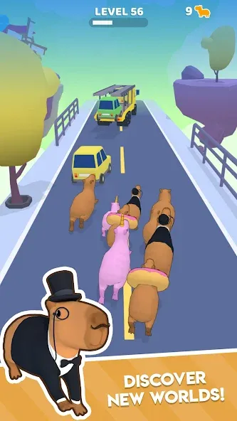 Capybara Rush (Капибара Раш)  [МОД Unlocked] Screenshot 4