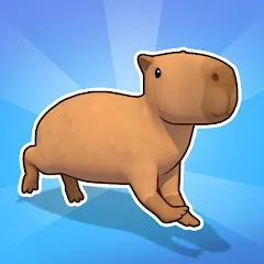 Взломанная Capybara Rush (Капибара Раш)  [МОД Unlocked] - полная версия apk на Андроид