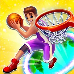 Взломанная Hoop World: Flip Dunk Game 3D (Хуп Ворлд)  [МОД Бесконечные деньги] - последняя версия apk на Андроид