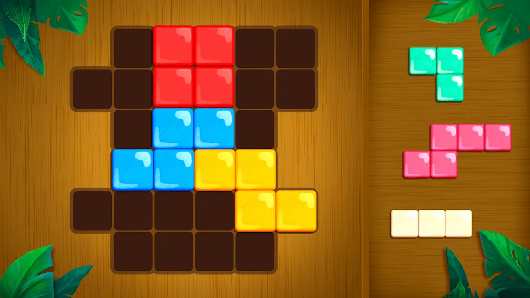 Block King - Brain Puzzle Game (Блок Кинг)  [МОД Бесконечные деньги] Screenshot 1