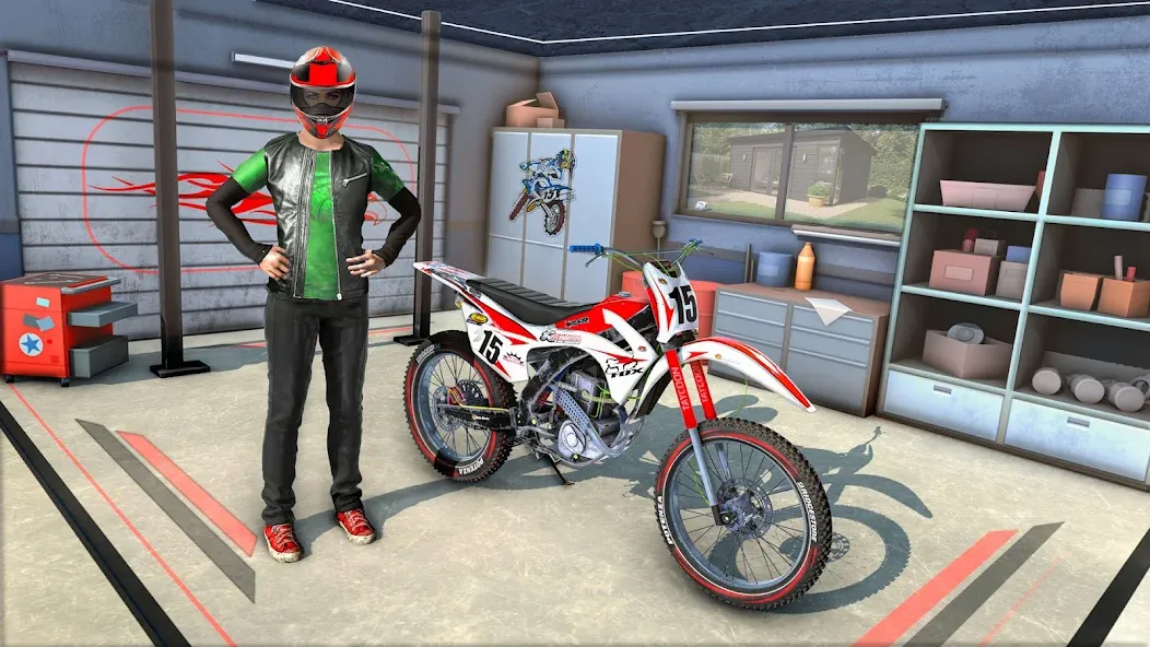 Bike Stunt Race Tricks Master  [МОД Бесконечные деньги] Screenshot 2