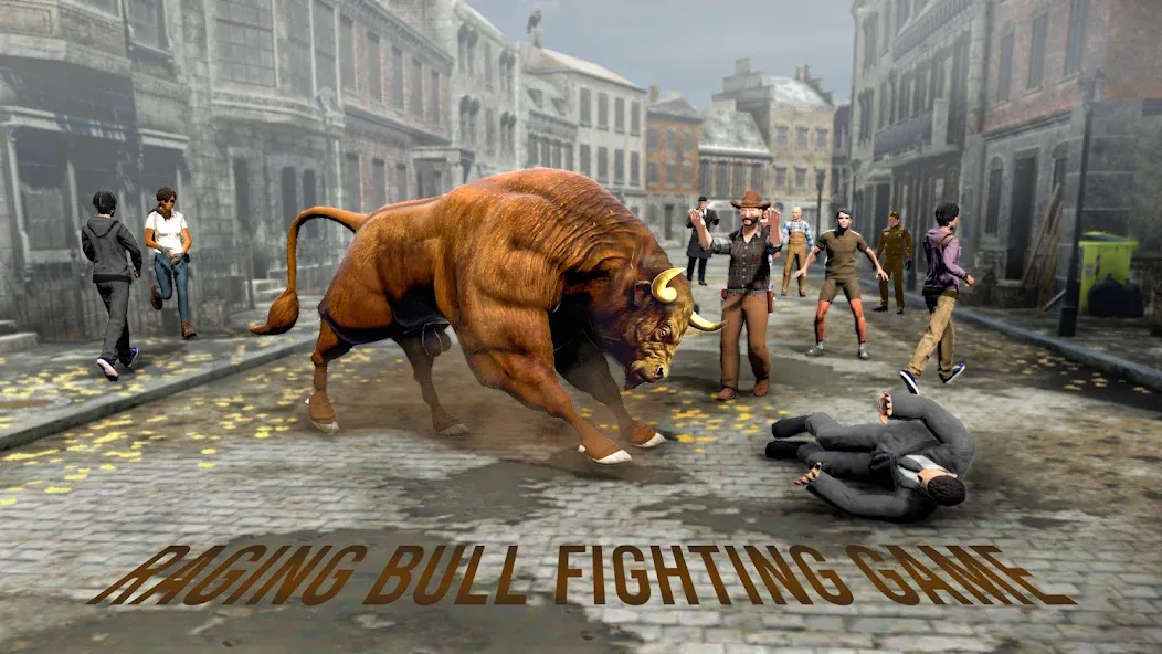 Bull Fighting Game: Bull Games  [МОД Unlimited Money] Screenshot 1