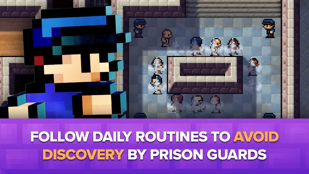 The Escapists: Prison Escape – (Зе Эскейпистс)  [МОД Много монет] Screenshot 3