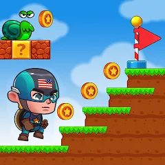 Скачать взломанную Super Bill World-Fun Adventure (Супер Билл Мир)  [МОД Все открыто] - стабильная версия apk на Андроид