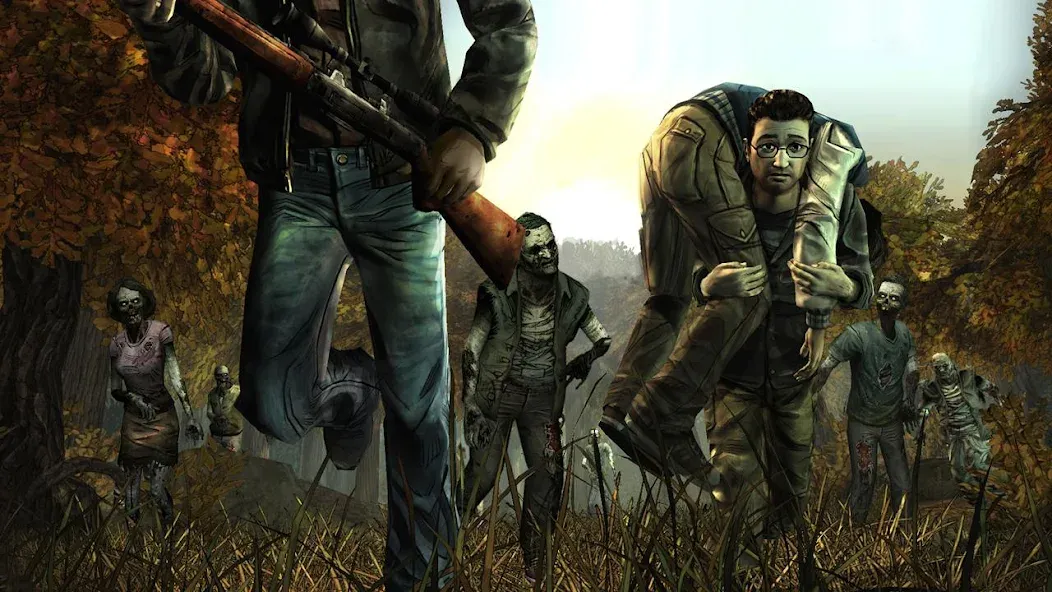 The Walking Dead: Season One (За Волчьими законами)  [МОД Unlocked] Screenshot 3