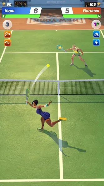 Tennis Clash: Multiplayer Game (Теннис Клаш)  [МОД Меню] Screenshot 3