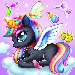 Скачать взлом Unicorn Dress up Girls Game  [МОД Unlimited Money] - последняя версия apk на Андроид