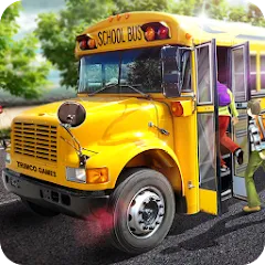 Скачать взломанную School Bus 16  [МОД Mega Pack] - последняя версия apk на Андроид