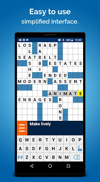 Crossword Puzzle (Кроссворд Пазл)  [МОД Бесконечные деньги] Screenshot 1