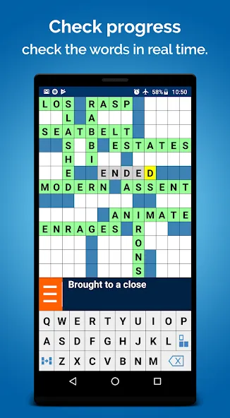 Crossword Puzzle (Кроссворд Пазл)  [МОД Бесконечные деньги] Screenshot 2