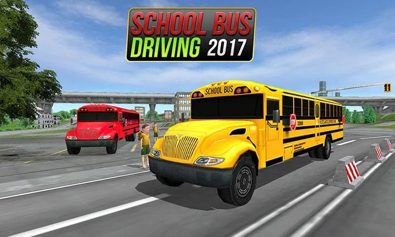 School Bus Driving Game  [МОД Menu] Screenshot 1