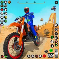 Взлом Bike Stunt Games Stunt Bike 3D (Байк стант рэмп игра Байк Джамп)  [МОД Бесконечные монеты] - последняя версия apk на Андроид