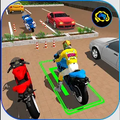 Взломанная Bike Parking Moto Driving Game (Ларонг Парадахан нг Бисиклета)  [МОД Бесконечные монеты] - стабильная версия apk на Андроид