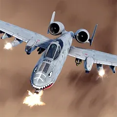 Взломанная Fighter Pilot: HeavyFire (Файтер Пилот)  [МОД Меню] - полная версия apk на Андроид